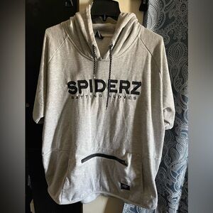 SPIDERZ SHORT SLEEVE TRAINING HOODIE Size 3XL